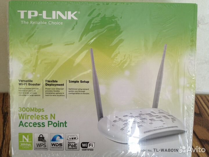 Точка TP-Link -WA801nd