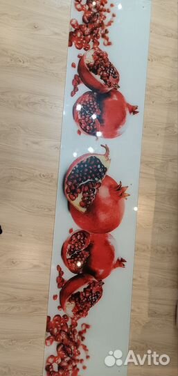 Кухонный фартук из закаленного стекла