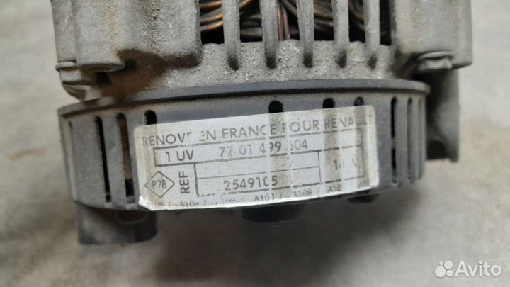 Генератор Renault Laguna 1 F3R 2.0 (114) 1997