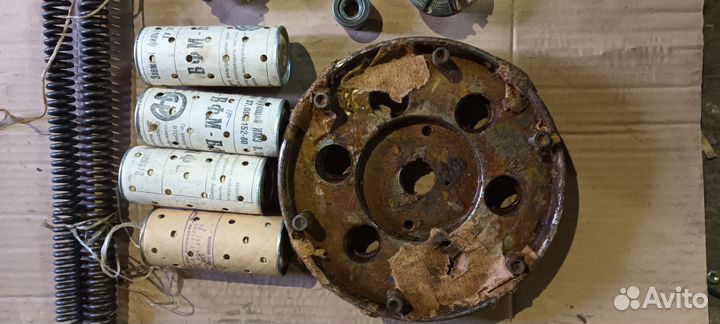 Новые запчасти на мотоцикл урал СССР