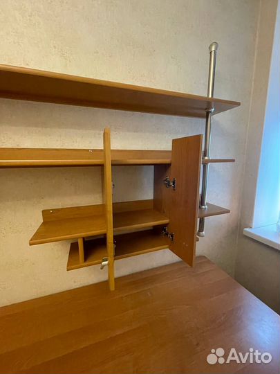 Компьютерный стол с полкой/для школы