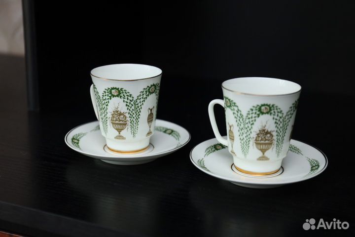 Чайная пара лфз Зеленая беседка