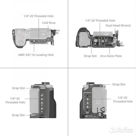 SmallRig 4949 клетка для Sony ZV-E10 II