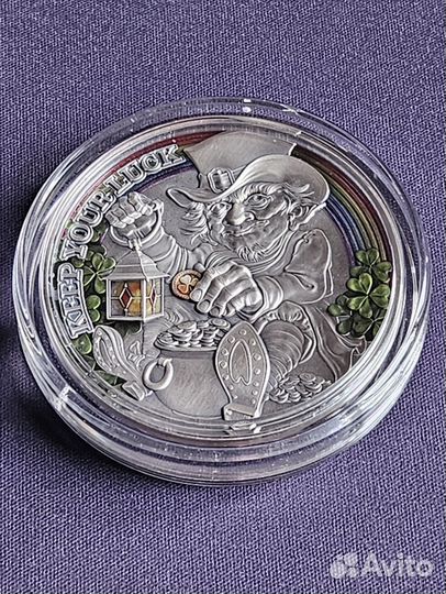 Серебряная монета 