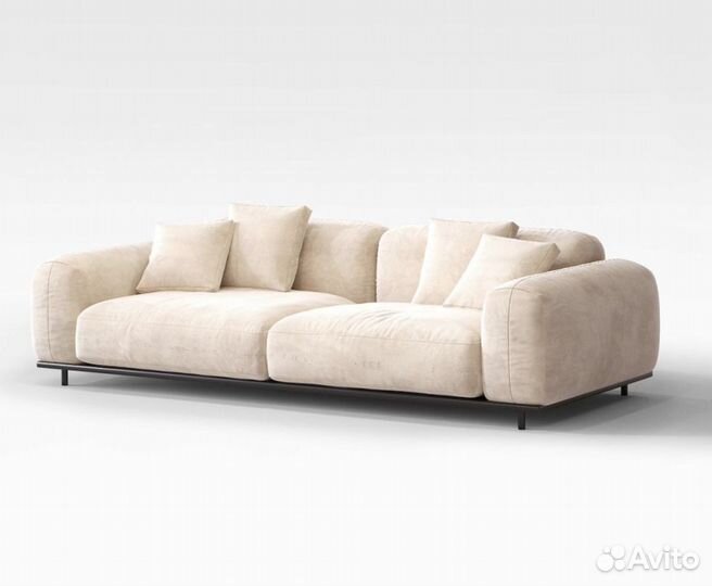 Двойной прямой модульный диван Soprano