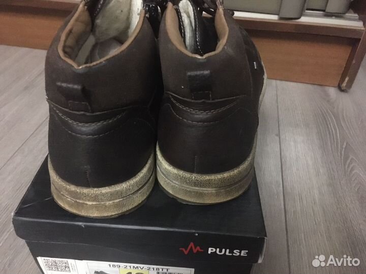 Кеды мужские зимние