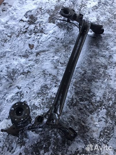 Задняя балка Hyundai Solaris