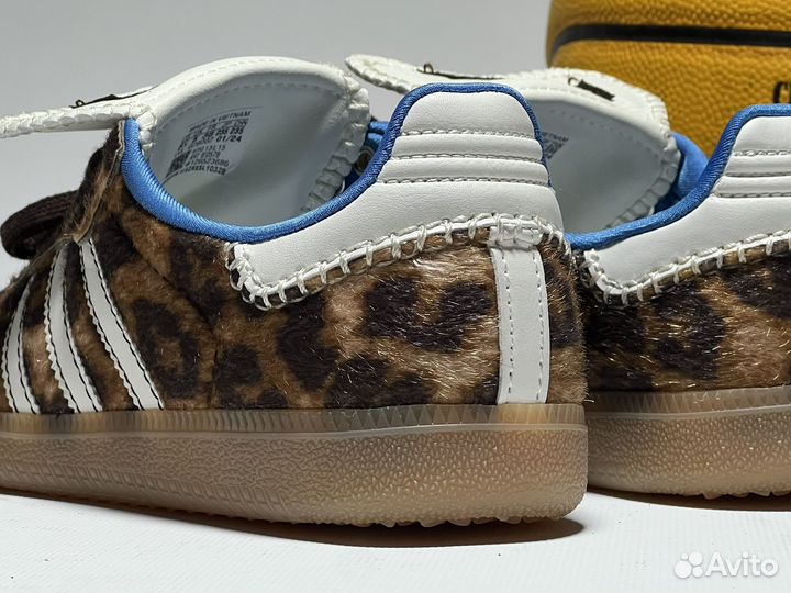 Adidas Samba Wales Bonner Leopard