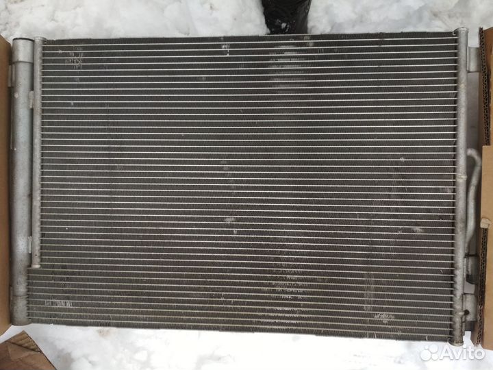 Радиатор кондиционера skoda