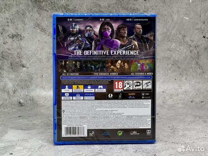 Mortal kombat 11 Ultimate PS4 новый