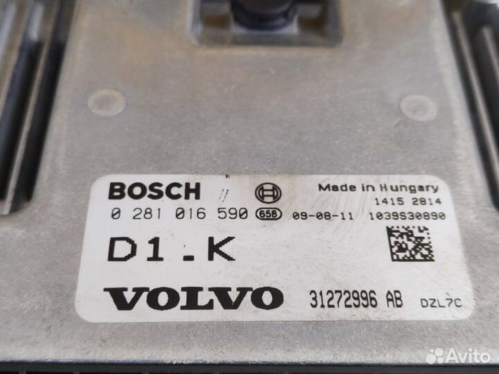 Блок управления двигателем Volvo V50 MW76 1.6D