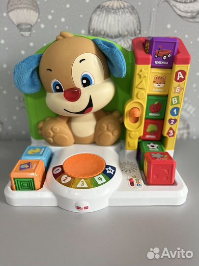Ученый щенок Fisher Price Умная панель