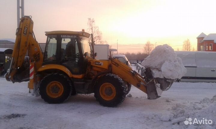 Услуги экскаватора погрузчика