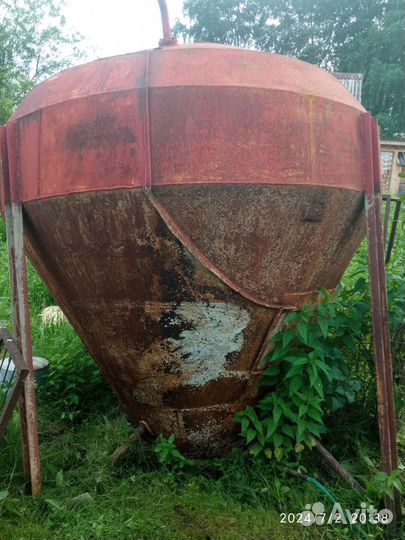 Бочка металлическая 5 кубов