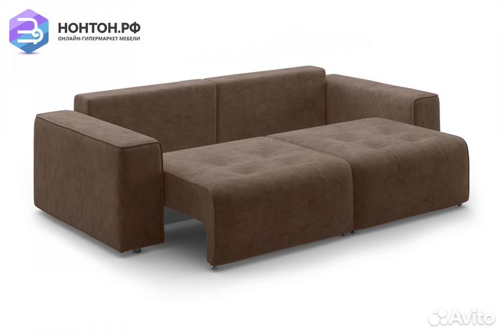 Диван еврокнижка Венте коричневый