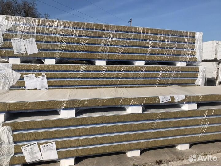 Сэндвич-панели пир 80 мм