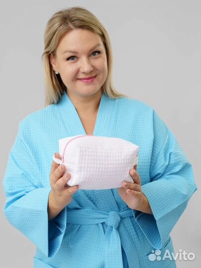 Халат банный вафельный Артикул 1774 - 1771