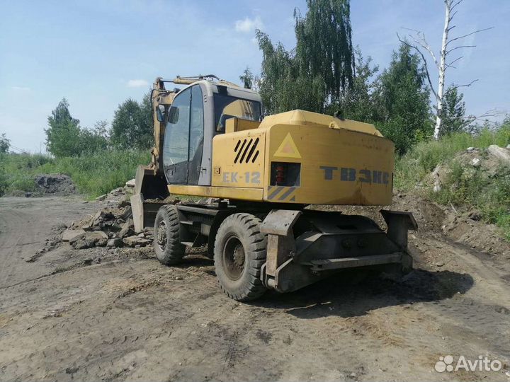 Услуги экскаватора твэкс ек - 12