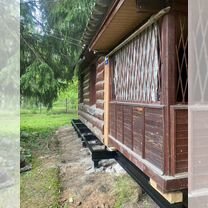 Подъем перенос домов Замена венцов Ремонт полов, Токсово