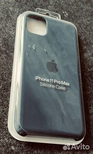 Чехол Silicone Case iPhone 11 Pro Max Blue