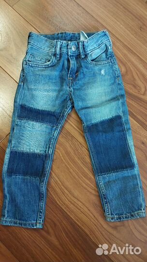 Джинсы, штаны пакетом размер 92