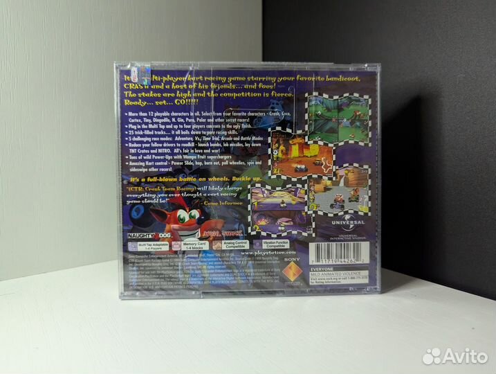 New / Crash Team Racing CTR / PS1