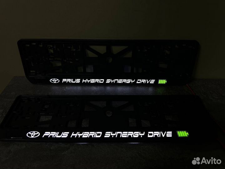 Рамка номера с подсветкой LED