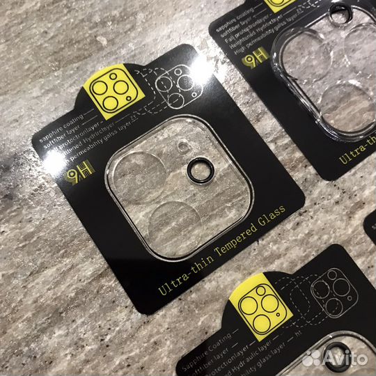 Защитное стекло для камеры iPhone