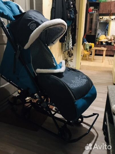 Коляска санки