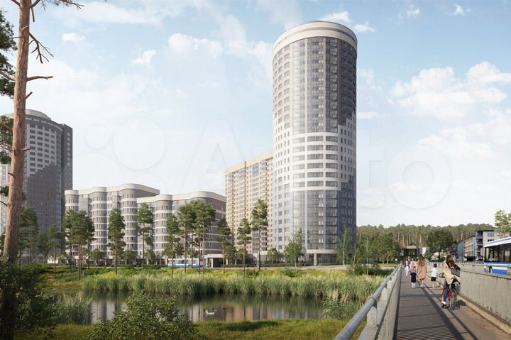 2-к. квартира, 71,9 м², 9/20 эт.