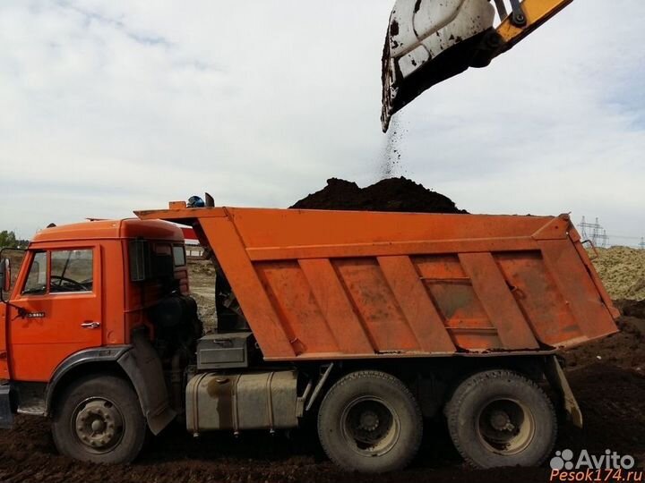 Чернозем грунт плодородный навоз 5-20 куб