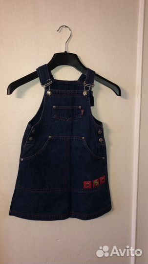 Джинсовый сарафан