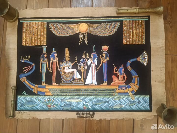 Картины на папирусе 63*90