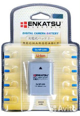 Аккумулятор Enkatsu CS NP-100 для casio Exilim EX