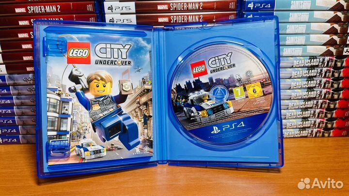 Lego city undercover ps4 диск