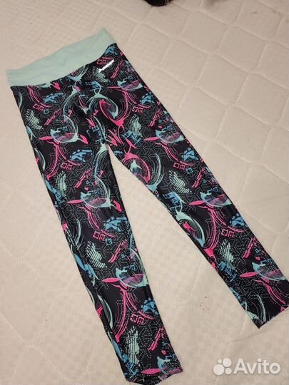 Топик лосины на девочку 128-134 рост. Спорт.костюм