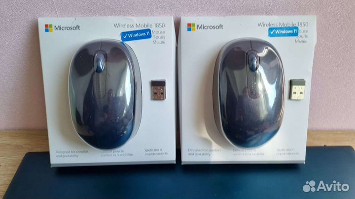 Беспроводная мышь microsoft