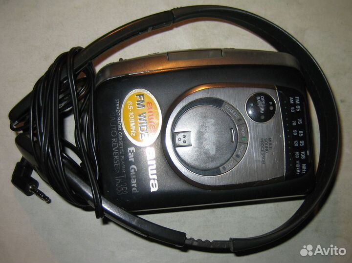 Аудиоплеер кассетный Aiwa HS-353 90-е гг Ремонт