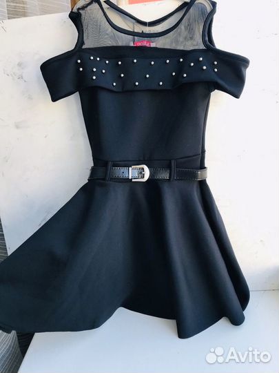 Нарядное платье для девочки 110-116