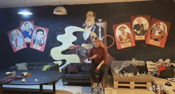 Художник. Роспись стен/ портреты по фото