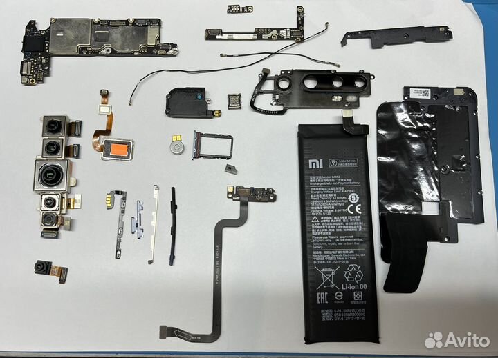 Xiaomi Mi note 10 / Pro разбор запчасти