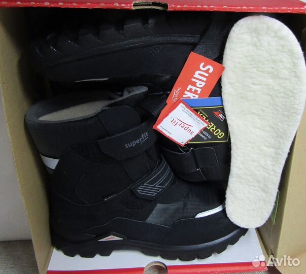 Superfit 40 gore-tex новые ботинки полусапожки