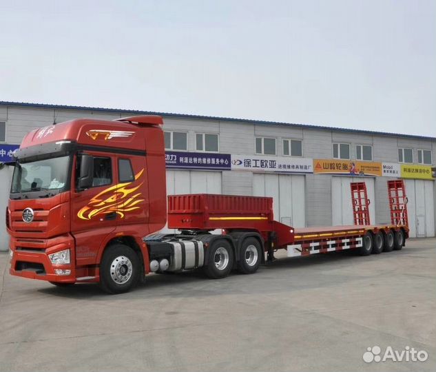 Полуприцеп трал (тяжеловоз) AMUR LYR9707TDP, 2023