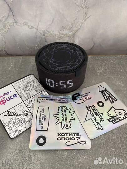 Яндекс Станция Мини с часами Х Omanko