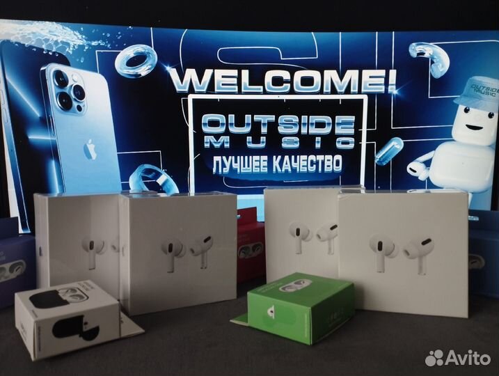 AirPods Pro (чехол + гарантия)