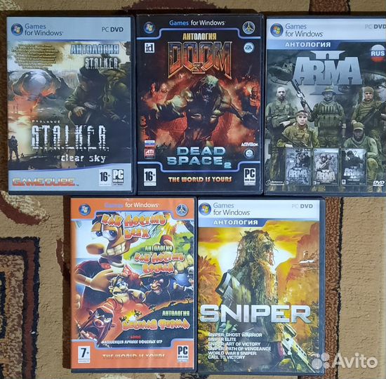 DVD диски фильмы мультфильмы игры