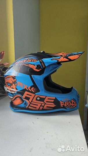 Мотошлем детский мотокросс/эндуро