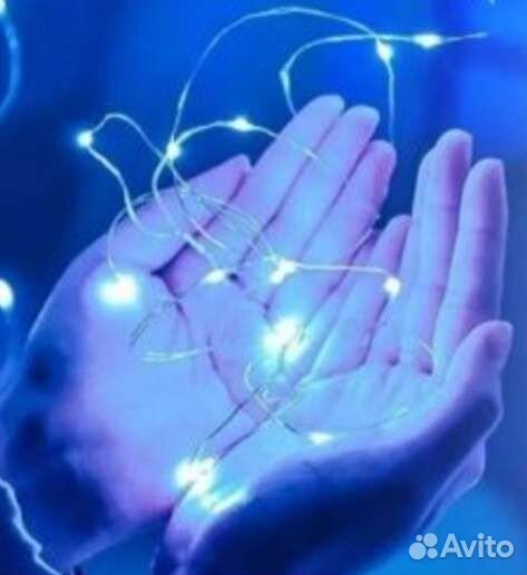 Гирлянда светодиодная на батарейках