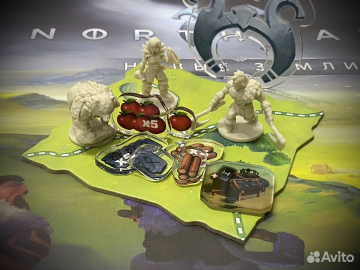 Акриловые жетоны для Нордгард. Northgard