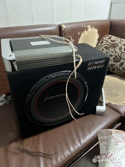 Сабуферы и усилитель